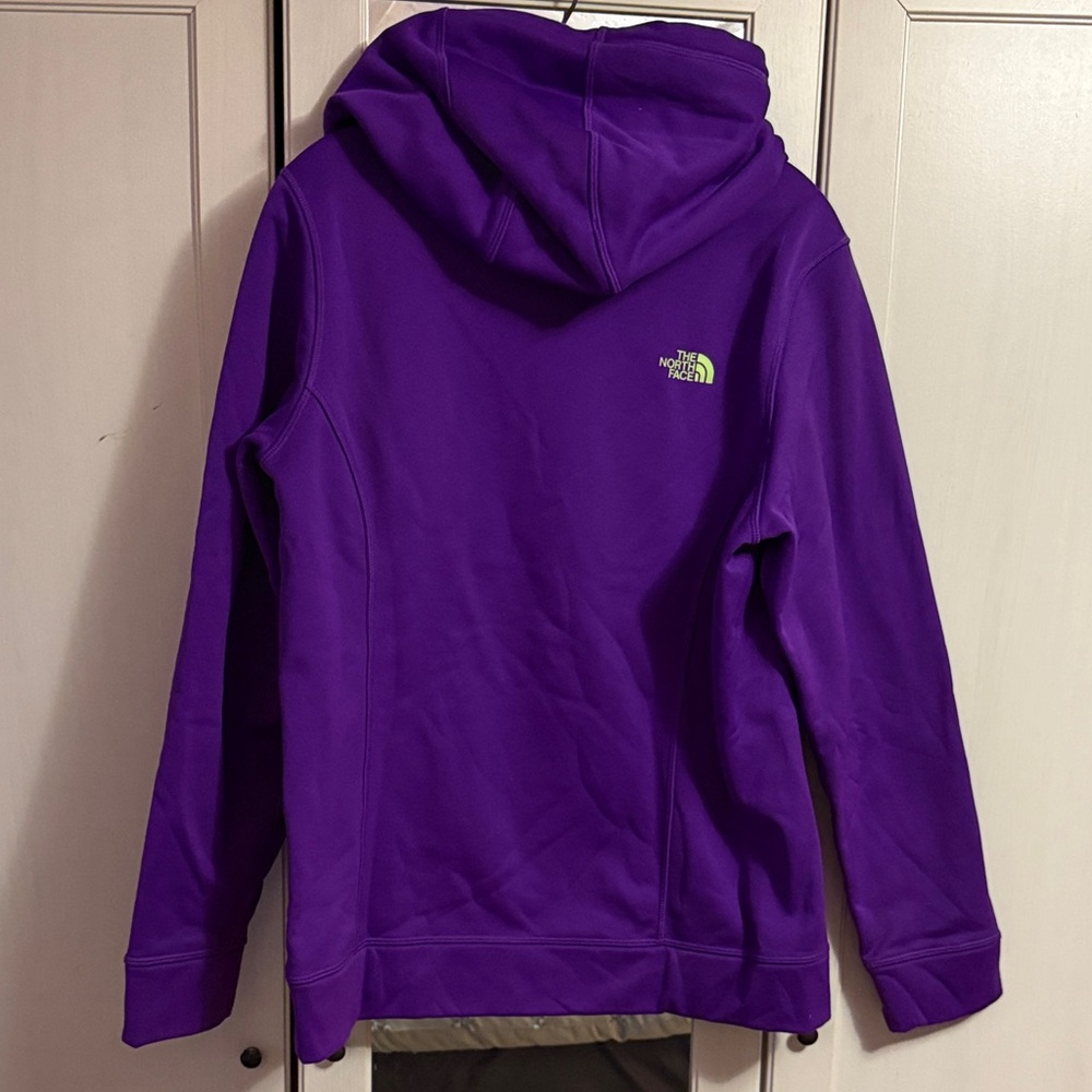 The North Face Purple Hoodie with Green Accents - Picture 2 of 2